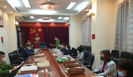 Viện KSND huyện Đông Anh trực tiếp kiểm sát tại Nhà tạm giữ - Công an...